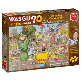 Puzzle Jumbo Wasgij Original 6 Maravilha florida de 1000 Peças Jumbo - 1