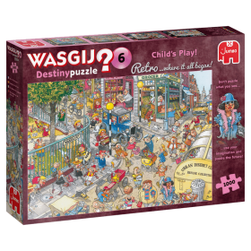 Puzzle Jumbo Wasgij Destiny 6 brinquedos para crianças de 1000 peças Jumbo - 1