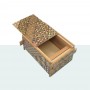 Caixa Puzzle Japonesa Yosegi 4 Sun 14 Passos Oka Craft - 2