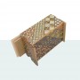Caixa Puzzle Japonesa Yosegi 4 Sun 14 Passos Oka Craft - 4