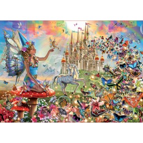 Puzzle Educa Fadas e Borboletas 500 Peças Puzzles Educa - 1