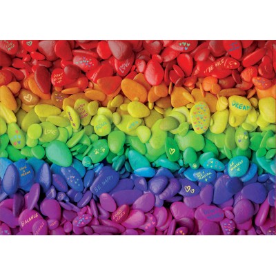 Puzzle Educa Pedras coloridas em 500 Peças Puzzles Educa - 1