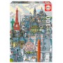 Puzzle Educa Paris de 1000 Peças Puzzles Educa - 2