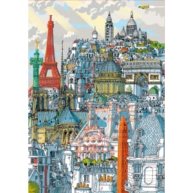 Puzzle Educa Paris de 1000 Peças Puzzles Educa - 1