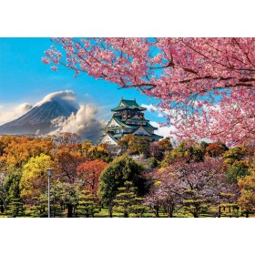 Puzzle Educa Castelo de Osaka Japão 2000 Pedaço Puzzles Educa - 1