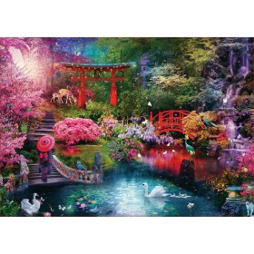 Puzzle Educa Jardim Japonês 3000 Peças Puzzles Educa - 1
