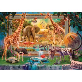 Puzzle Educa Regresso da Savana das 4000 peças Puzzles Educa - 1