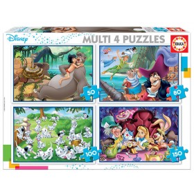 Puzzle Educa Clássicos Disney Multi Progressivo 50+80+100+150 Puzzles Educa - 1