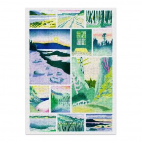 Puzzle Cloudberries Wilderness de 500 Cloudberries - 1