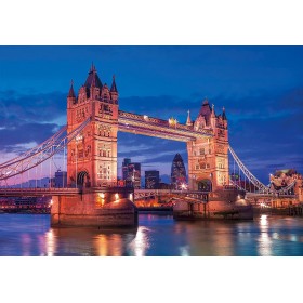 Puzzle Clementoni London Towers Bridge 1000 Peças Clementoni - 1