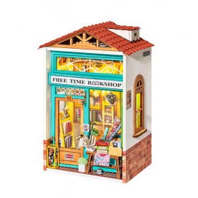 Robotime Free Time Bookshop DIY Robotime - 1