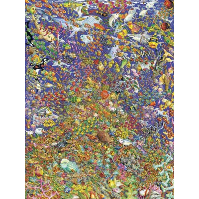 Puzzle Ravensburger Arco-íris de peixe 1500 Peças Ravensburger - 1