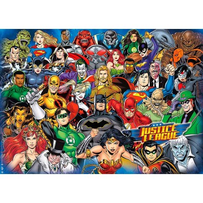 Puzzle Ravensburger DC Comics Challenge 1000 Peças Ravensburger - 1