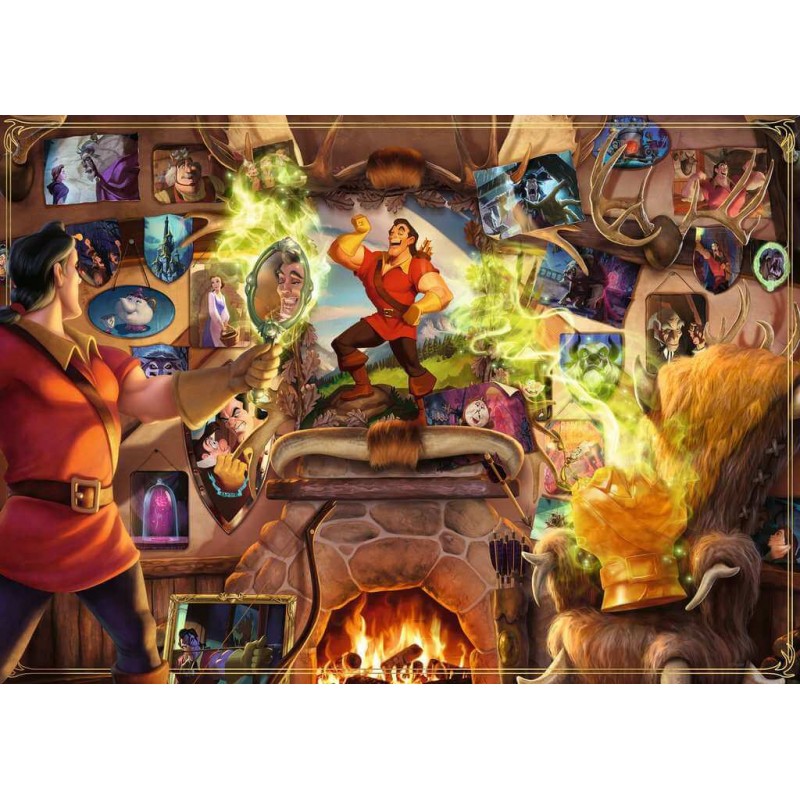 Puzzle Ravensburger Disney Villains Gaston P Kubekings Pt