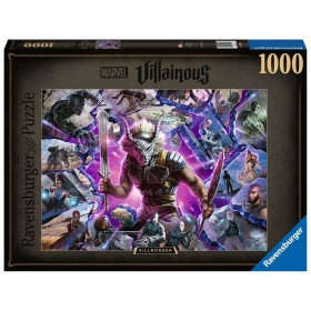 Puzzle Ravensburger Marvel Villains: Killmonger 1000 Peças Ravensburger - 1