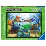 Puzzle Ravensburger Minecraft Mosaico 1000 Peças Ravensburger - 2