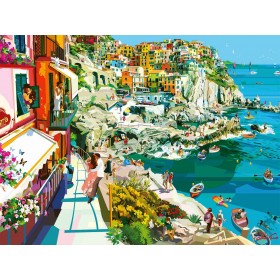 Puzzle Ravensburger Romance em Cinque Terre 1500 Peças Ravensburger - 1