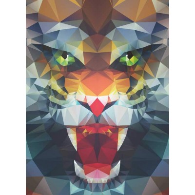 Puzzle Ravensburger Polygon Roar 500 Peças Ravensburger - 1