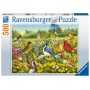 Puzzle Ravensburger Pássaros no Prado de 500 Peças Ravensburger - 2