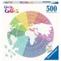 Puzzle Ravensburger Mandala Circular de 500 Peças Ravensburger - 1