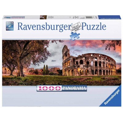 Puzzle Ravensburger Coliseu ao pôr-do-sol 1000 Peças Ravensburger - 1