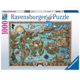 Puzzle Ravensburger Conjunto Misterioso Atlantis 1000 Peças Ravensburger - 1