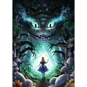 Puzzle Ravensburger Aventuras com Alice 1000 Peças Ravensburger - 1