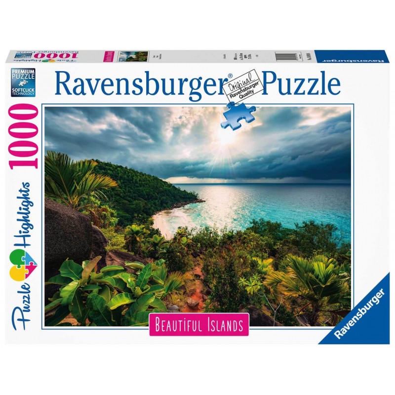 Ravensburger - Puzzle de 1000 peças com vista para ilhas