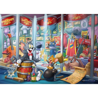 Puzzle Ravensburger Tom e Jerry 1000 Peças Ravensburger - 1