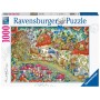 Puzzle Ravensburger Casas de Cogumelos Floral de 1000 Peças Ravensburger - 2