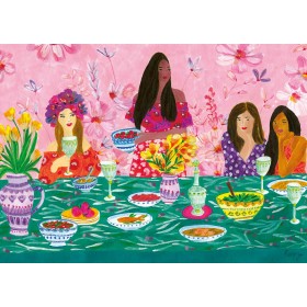 Puzzle Ravensburger Almoço Feminino de 1000 peças Ravensburger - 1