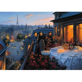 Puzzle Ravensburger Varanda em Paris de 1000 Peças Ravensburger - 1