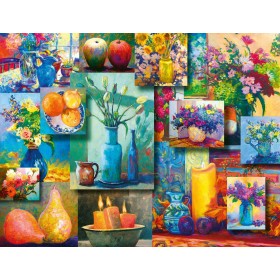 Puzzle Ravensburger Arte quotidiana 2000 Peças Ravensburger - 1