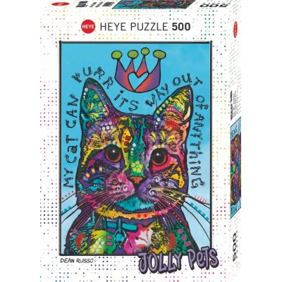 Puzzle Heye O meu gato pode ronronar 500 Peças Heye - 1