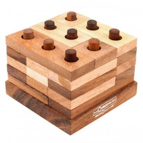 A Torre da Toscana - Quebra-cabeças de madeira Logica Giochi - 1