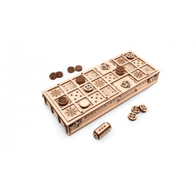 Ur e Senet Jogo de Tabuleiro - Eco Wood Art Eco Wood Art - 1