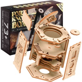 Quebra Cabeça Madeira Puzzle 3d Wood Desafio Cubo Jogo Stars - R