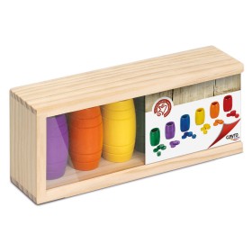 Fichas de madeira Parcheesi 6 jogadores Cayro - 1