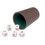 Elenco e balde picado Poker com Cubilete Cayro - 1
