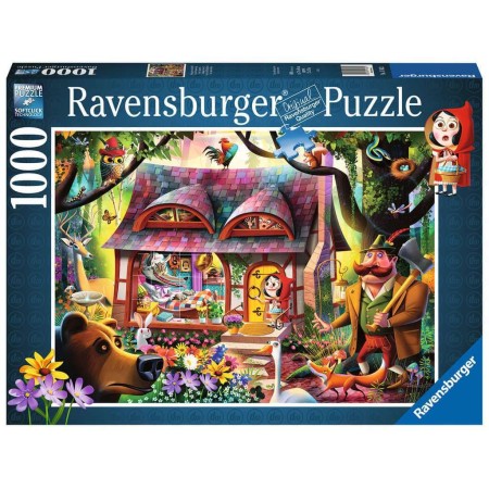 Puzzle Ravensburger Entre, Capuchinho Vermelho 1000 Peças Ravensburger - 1