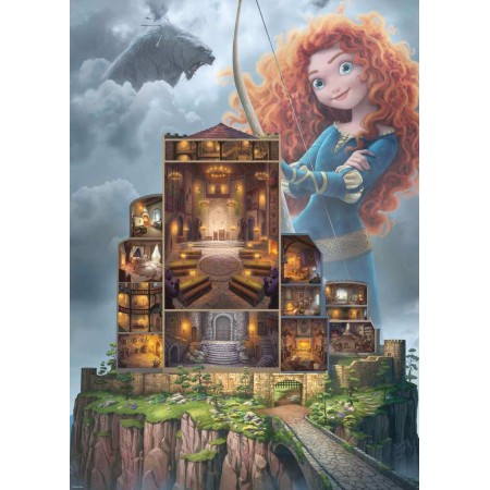 Puzzle Ravensburger Castelos Disney: Mérida 1000 Peças Ravensburger - 1