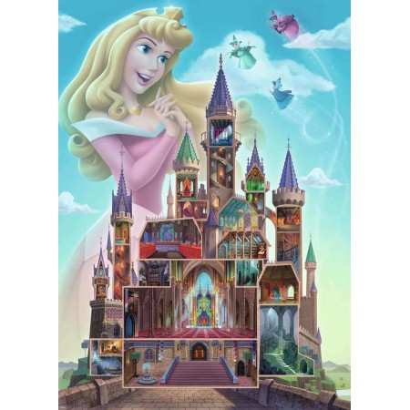 Puzzle Ravensburger Castelos Disney: Aurora Bela Adormecida 1000 Peças Ravensburger - 1