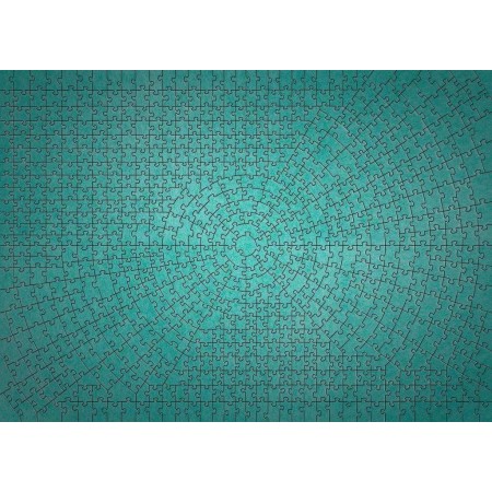 Puzzle Ravensburger Krypt Green, Mint Metallic de 736 Peças Ravensburger - 1