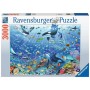 Puzzle Ravensburger Um Colorido Mundo Subaquático de 3000 Peças Ravensburger - 2