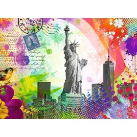 Puzzle Ravensburger Postal de Nova Iorque de 500 peças Ravensburger - 1