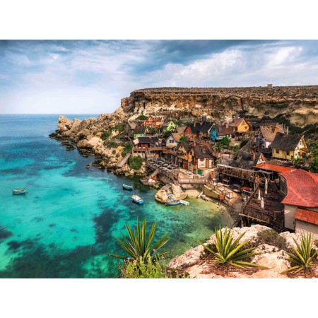 Puzzle Ravensburger Popeye Village, Malta de 1500 Peças Ravensburger - 1