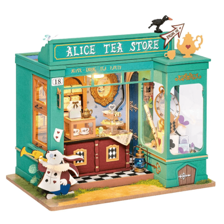Robotime Alice's Tea Shop DIY Robotime - 1