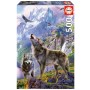 Puzzle Educa Lobos nas Rochas de 500 Peças Puzzles Educa - 2