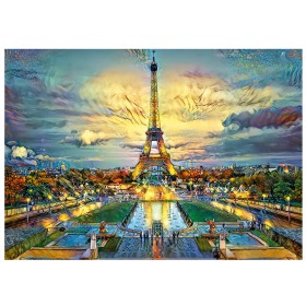Puzzle Educa Torre Eiffel 500 Peças Puzzles Educa - 1
