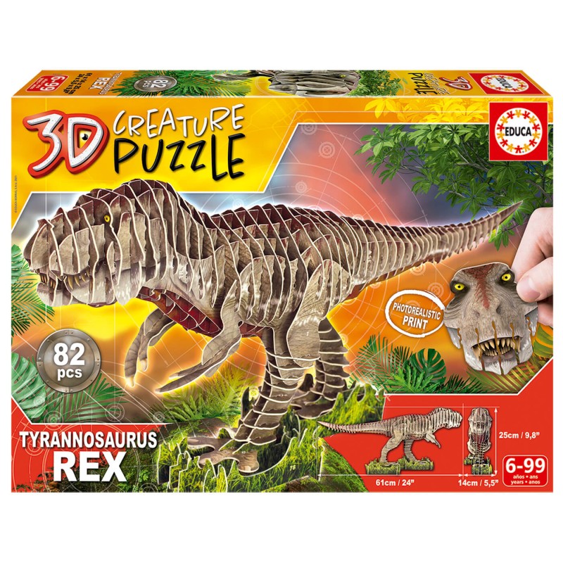 Jogo de quebra-cabeça 3000 peças quebra-cabeça para adultos 3d  quebra-cabeças de metal 3d quebra-cabeças de dinossauros com suporte DIY  kits de